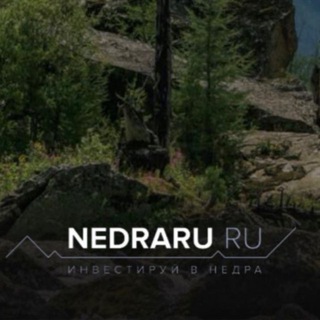 Логотип @nedraru - NEDRARU — Недропользование и инвестиции в недра
