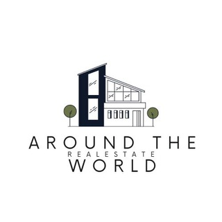 Логотип @nedvizhkaaround - Недвижимость | Around the World