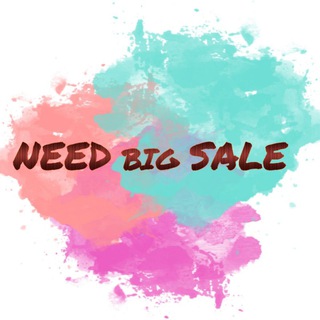 Логотип @needbigsale - 𝙽𝙴𝙴𝙳 𝙱𝙸𝙶 𝚂𝙰𝙻𝙴