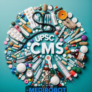 Логотип @neet_pgb - Upsc Cms Quizzes by MEDIROBOT