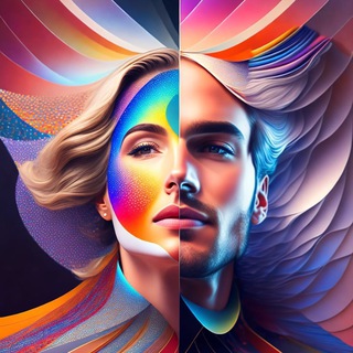 Логотип @neo_art - Искусство нейросетей