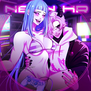 Логотип @neon_hr_friends - Знакомства | Neon HR