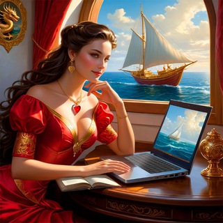 Логотип @neuralfantasys - 📚Нейрофэнтези🖼