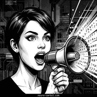 Логотип @neuro_pushka - НЕЙРО-ПУШКА ● НОВОСТИ И ОБЗОРЫ НЕЙРОСЕТЕЙ