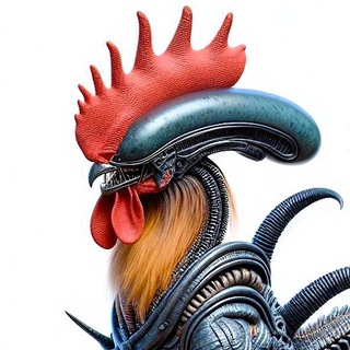 Логотип @neuro_uha_iz_petuha - нейропетушиный угол