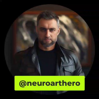 Логотип @neuroarthero - Юрий NeuroArtHero