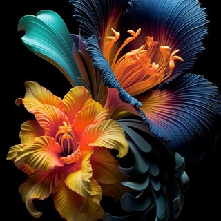 Логотип @neuroflo - Красиво и Душевно. НейроЦветы,фантазии,милые животные,пейзажи,обои на телефон