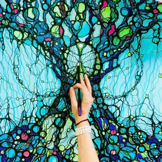 Логотип @neurographics_art - Марафон нейро желаний🎨