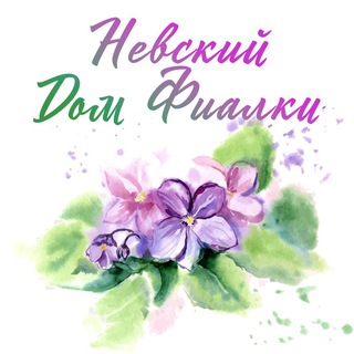 Логотип @nevdomfialki - Невский Дом Фиалки