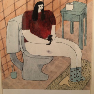 Логотип @nevezhenstvennost - татарская княжна бензопилой