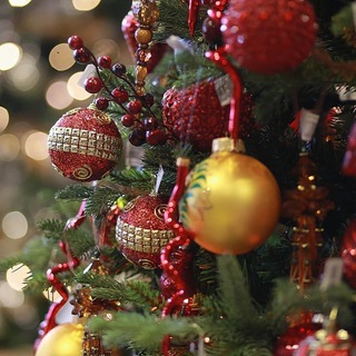 Логотип @new_year_songs - Новогодние песни 🎄