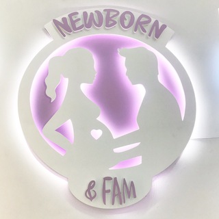 Логотип @newbornandfam - Newborn and Fam💜khv