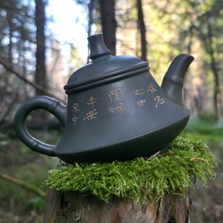 Логотип @newschooloftea - Новая Школа Чайного Искусства