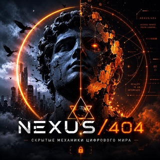 Логотип @nexus404_ai - NEXUS/404 | ИИ • Данные • Власть