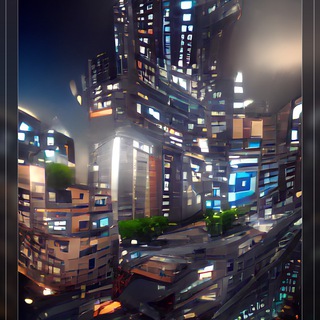 Логотип @neyrosetii - Рисуем нейросетью