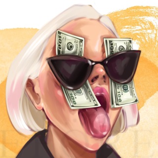 Логотип @nft_for_artist - NFT глазами иллюстратора