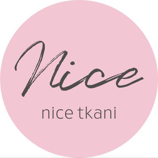 Логотип @nicetkani - Найс Ткани