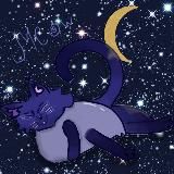 Логотип @nightcatmeo - ῳɧıʂ℘ɛrʂ, arts ơʄ ɬɧɛ Nɪɢʜᴛ Cᴀᴛ✍💌