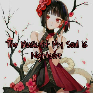 Логотип @nightcore_mysoul - The Music of My Soul is Nightcore
