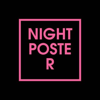 Логотип @nightposter - Night Poster