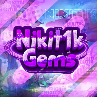 Логотип @nikit1kgems - 💎 Nikit1k Gems 💎