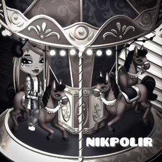 Логотип @nikpolirshat - твоя кошка приёмная.