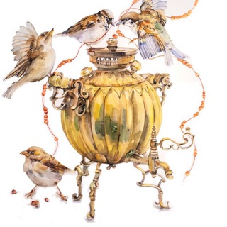 Логотип @nitkatea - Русская чайная Нитка