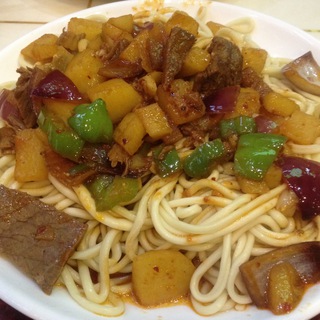 Логотип @niurougaimian - Ню жоу гай мянь