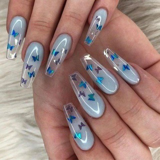 Логотип @noktiki_tm - Идеи маникюра 💋