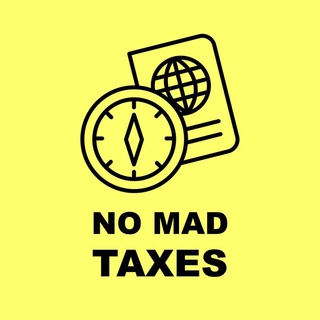 Логотип @nomad_taxes - Nomad Taxes | Налоги цифровых кочевников