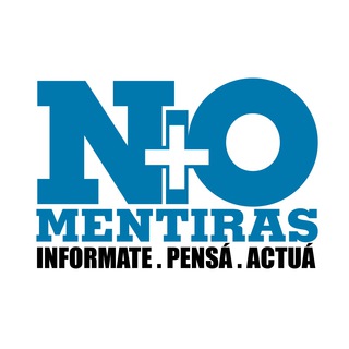 Логотип @nomasmentirasuy - -NO+MENTIRAS🔥 CANAL OFICIAL