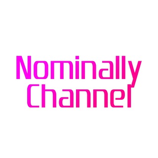 Логотип @nominallyru - NOMINALLY CHANNEL 💕 NEWS AND NOTIFICATIONS!