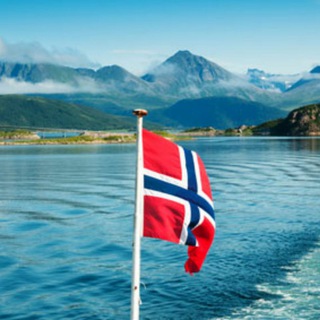Логотип @norglish - Norsk er Gøy 🇳🇴