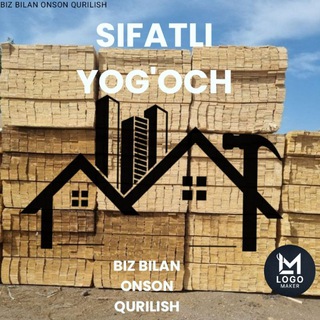 Логотип @norinqurulish - Xaqqulabod Taxta Bozor