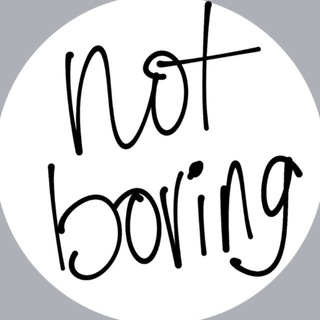 Логотип @notboring_riga - not boring → Riga