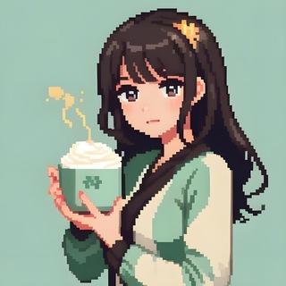 Логотип @notesofamintlatte - Мятный Латте