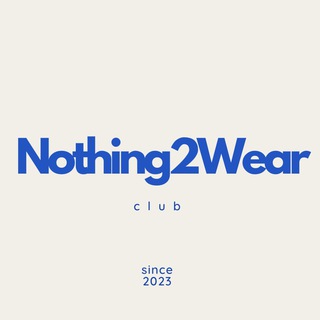 Логотип @nothing2wearclub - Nothing 2 Wear Сlub