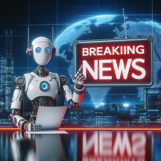 Логотип @notizieia - Notizie illustrate da IA