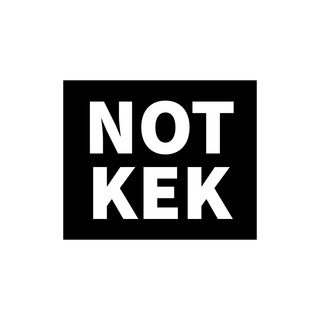Логотип @notkekmemes - not kek