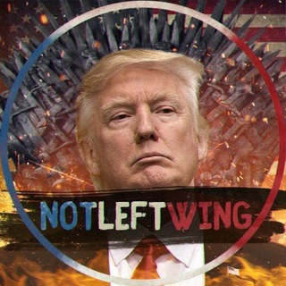 Логотип @notleftwingchannel - NotRightWing
