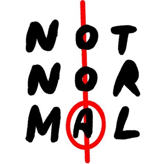 Логотип @notnormal_live - NOT NORMAL