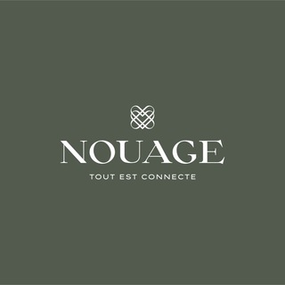 Логотип @nouageknitwear - Nouage. Tout est connecte.