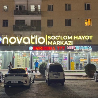 Логотип @novatio_soglom_hayot_markazi - Novatio Sog'lom hayot Markazi