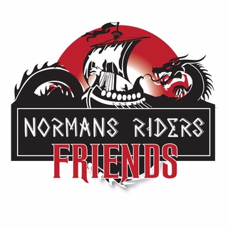 Логотип @nrmc_chat - NORMANS RIDERS FRIENDS