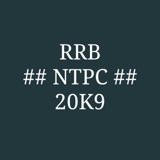 Логотип @ntpc2k19crack - RRB NTPC 2019 ✅✔