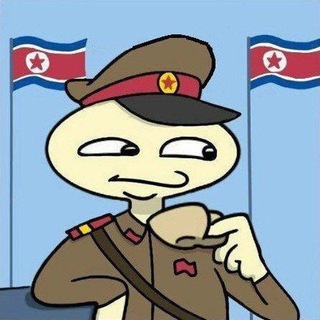 Логотип @nucdprk - Атомное Чучхе