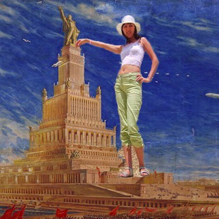 Логотип @nudamoskva - ну да москва