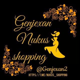 Логотип @nukus_shopping - GENJEXAN NUKUS SHOPPING👗👠👛