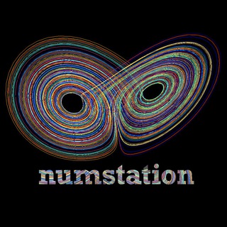 Логотип @numstation - Numbers Station Omeґа
