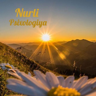 Логотип @nurli_psixologiya - 𝑵𝒖𝒓𝒍𝒊 𝒑𝒔𝒊𝒙𝒐𝒍𝒐𝒈𝒊𝒚𝒂✨